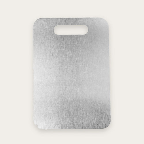 Tagliere inox bifacciale 23 × 34 cm